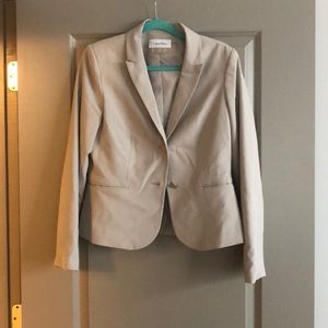 Tan blazer